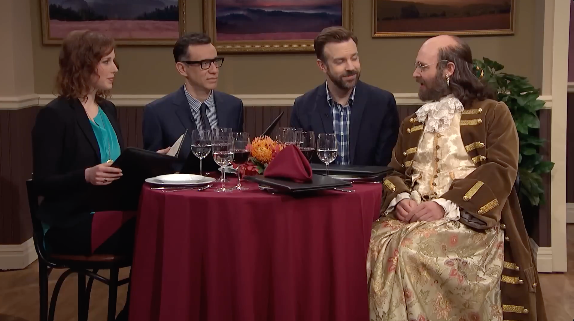 Jenjamin Franklin — Sketch Comedy, Late Night with Seth Meyers